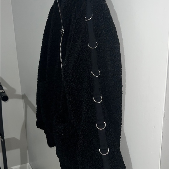 Dolls Kill x Marilyn Manson Graphic Black Jacket - Picture 2 of 4